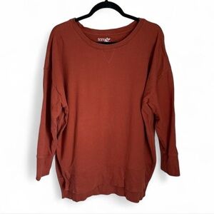 Terra & Sky Women's Warm Terracotta Sweater